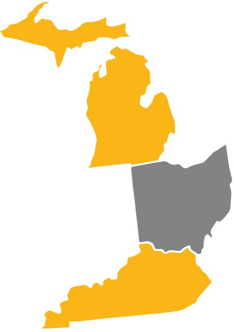 Aidex East regions - Michigan and Kentucky