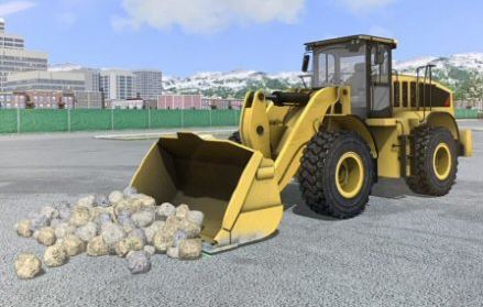 Wheel Loader Personal Simulator Image