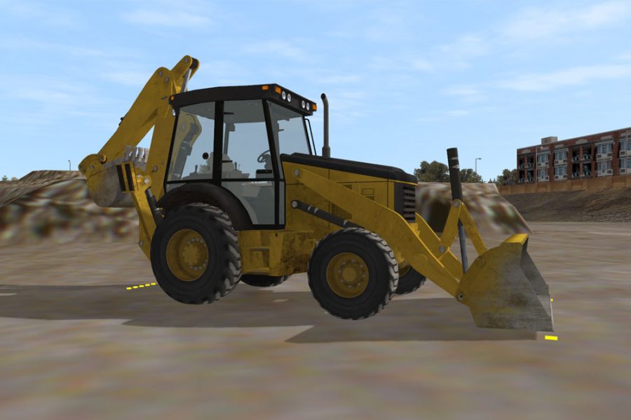 Backhoe Loader Personal Simulator Image