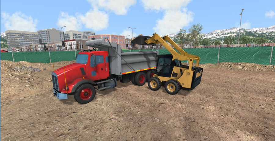 Skid Steer Loader Personal Simulator Image